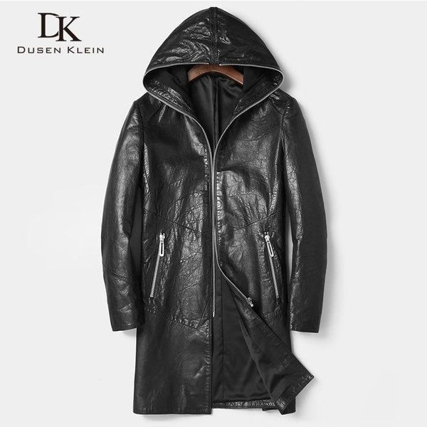 men's leather & faux genuine jacket sheepskin long coat black outerwear designer wax dk8105
men's leather & faux genuine jacket sheepskin long coat black outerwear designer wax dk8105