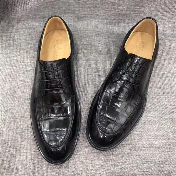 dress shoes business style authentic crocodile belly skin men's wedding genuine alligator leather male lace-up black suit
dress shoes business style authentic crocodile belly skin men's wedding genuine alligator leather male lace-up black suit