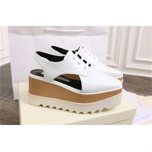 stella mccartney sandals shoes nude soft genuine leather women platform elyse nina mn01 xqn1, Black 
stella mccartney sandals shoes nude soft genuine leather women platform elyse nina mn01 xqn1, Black