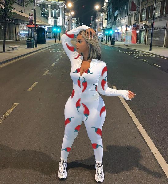 fashion printed v neck full women jumpsuit sleeve skinny club sports fitness overall party christmas sleepwear homewear, Black;white
fashion printed v neck full women jumpsuit sleeve skinny club sports fitness overall party christmas sleepwear homewear, Black;white