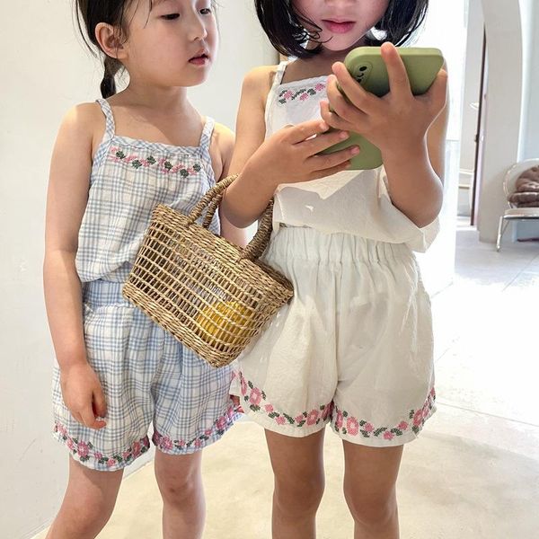 clothing sets 2021 summer arrival girls fashion floral 2 pieces suit vest+short girl clothes, White
clothing sets 2021 summer arrival girls fashion floral 2 pieces suit vest+short girl clothes, White