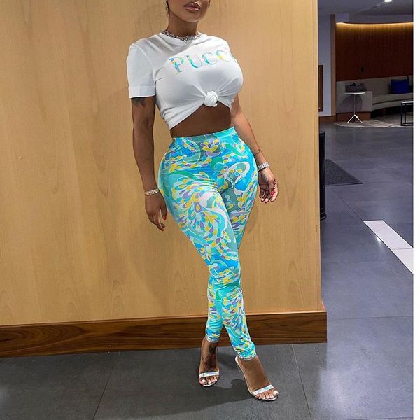 women's two piece pants women t-shirts casual harajuku letter printed tee summer+loungewear leggings clothing, White
women's two piece pants women t-shirts casual harajuku letter printed tee summer+loungewear leggings clothing, White
