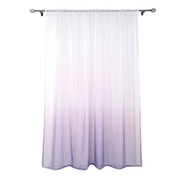 gradient sheer curtains screen window gauze door scarf drapes valance for room decor (purple) curtain &
gradient sheer curtains screen window gauze door scarf drapes valance for room decor (purple) curtain &