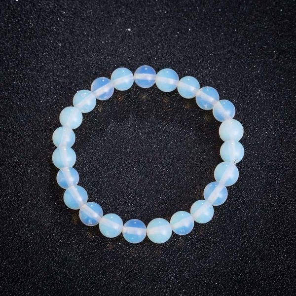 beaded, strands white opal moon stone bracelet stretch cord elastic gem natural round beads expandable rope diy jewelry women, Black
beaded, strands white opal moon stone bracelet stretch cord elastic gem natural round beads expandable rope diy jewelry women, Black