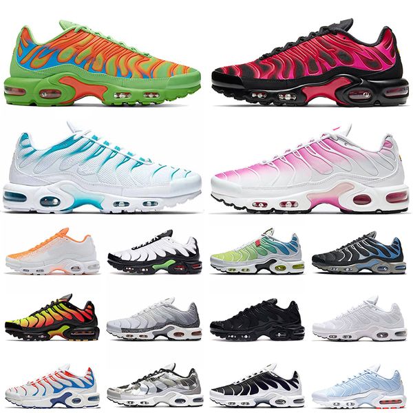 2021 fashion mens tn plus running shoes triple black white voitage purple oreo volt glow metallic blue fury tiger sports sneakers trainers
2021 fashion mens tn plus running shoes triple black white voitage purple oreo volt glow metallic blue fury tiger sports sneakers trainers