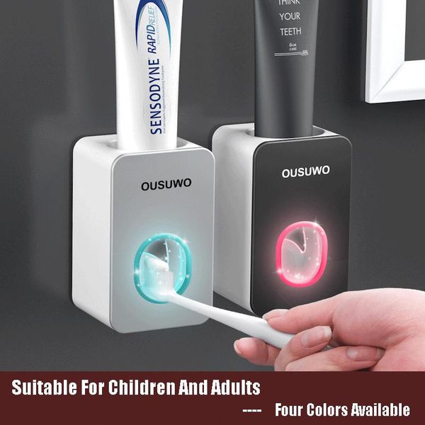 bath accessory set no punching wall mount automatic toothpaste dispenser bathroom accessories squeezer convenient tool
bath accessory set no punching wall mount automatic toothpaste dispenser bathroom accessories squeezer convenient tool