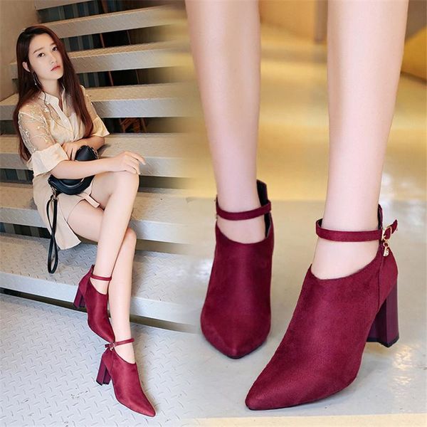 boots 3colour women shoes winter autumn casual high heels pumps warm ankle botas mujer zapatos size 35-42, Black
boots 3colour women shoes winter autumn casual high heels pumps warm ankle botas mujer zapatos size 35-42, Black