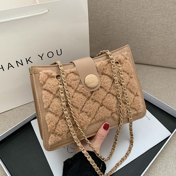 women's bag 2021 winter fashion shoulder chain messenger flow plush small square bags for women
women's bag 2021 winter fashion shoulder chain messenger flow plush small square bags for women