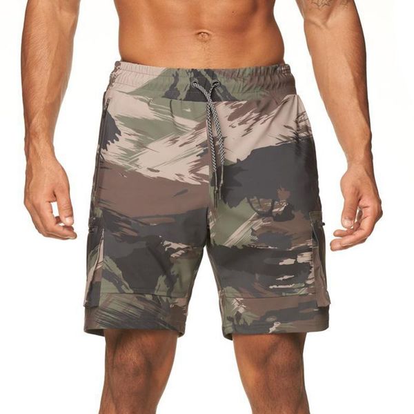 camouflage loose fitness shorts men's running training zipper multi-pocket outdoor gym basketball bottoms, Black;blue
camouflage loose fitness shorts men's running training zipper multi-pocket outdoor gym basketball bottoms, Black;blue