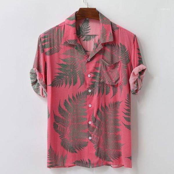 men's casual shirts vintage ethnic hawaiian beach for men leaf print short sleeve fashion lapel streetwear blouse shirt plus size1, White;black
men's casual shirts vintage ethnic hawaiian beach for men leaf print short sleeve fashion lapel streetwear blouse shirt plus size1, White;black
