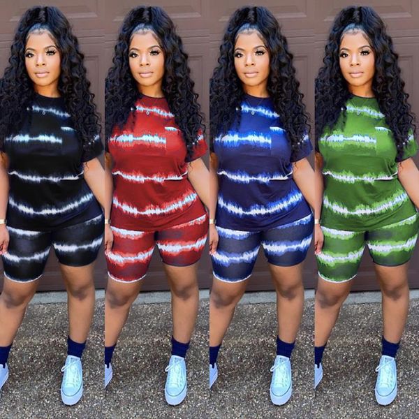 women's tracksuits casual women sports 2pcs striped printing o-neck short sleeves t-shirt and skinny shorts lady outfits 2021 summer, Gray
women's tracksuits casual women sports 2pcs striped printing o-neck short sleeves t-shirt and skinny shorts lady outfits 2021 summer, Gray