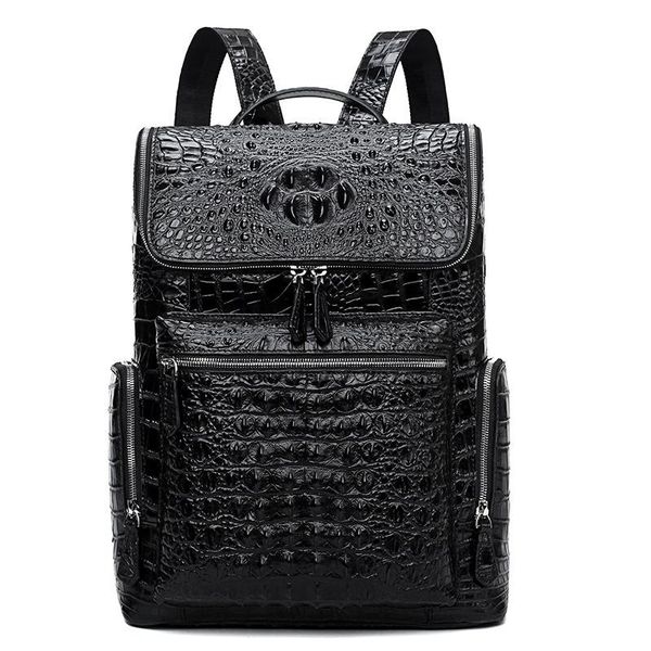 backpack first layer cowhide alligator pattern men designer teenage luxury genuine leather fashion trend schoolbag rucksack
backpack first layer cowhide alligator pattern men designer teenage luxury genuine leather fashion trend schoolbag rucksack