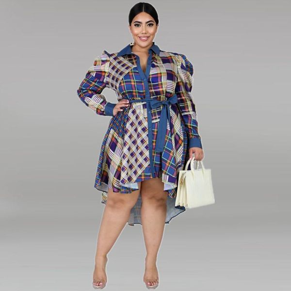 plus size dresses 2021 fashion trendy winter long sleeve v neck ladies clothing blue plaid shirt dress wholesale drop 6xl women, Black
plus size dresses 2021 fashion trendy winter long sleeve v neck ladies clothing blue plaid shirt dress wholesale drop 6xl women, Black