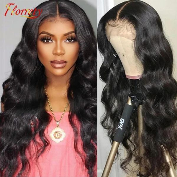 florrety human hair wigs 13x4 body wave lace frontal 4x4 closure wig pre plucked baby1, Black;brown
florrety human hair wigs 13x4 body wave lace frontal 4x4 closure wig pre plucked baby1, Black;brown