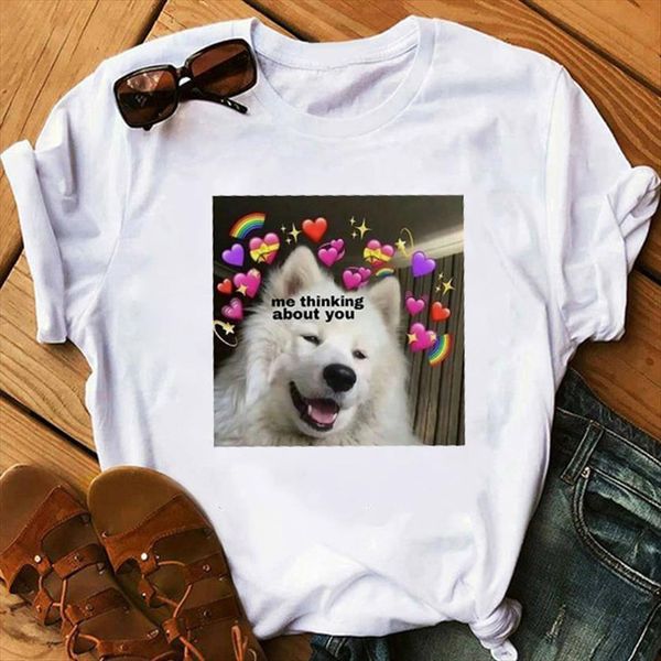 korea ulzzang cat loves women t shirt animal dog print cute summer tee female harajuku shirts femme, White
korea ulzzang cat loves women t shirt animal dog print cute summer tee female harajuku shirts femme, White