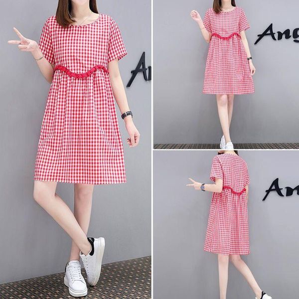 elegant dress for women summer 2021 mid-length casual loose high waist maxi plaid a- line dresses vintage vestidos, Black;gray
elegant dress for women summer 2021 mid-length casual loose high waist maxi plaid a- line dresses vintage vestidos, Black;gray