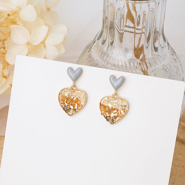 korea dongdamen 925 silver needle gradual crystal love earrings super fairy fashion sweet personality earrings
korea dongdamen 925 silver needle gradual crystal love earrings super fairy fashion sweet personality earrings