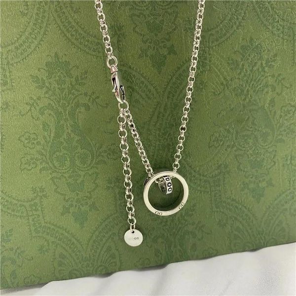 jewelry luxurys designers charm necklaces men's and women's social gathering fashion ring necklace jewelrys gift high quality, Silver
jewelry luxurys designers charm necklaces men's and women's social gathering fashion ring necklace jewelrys gift high quality, Silver