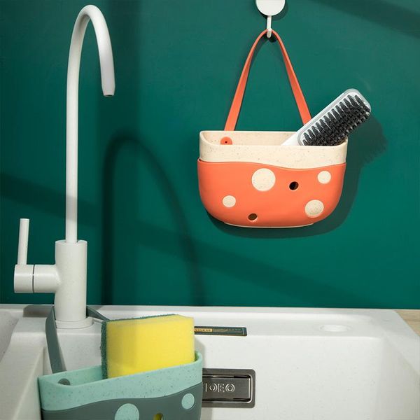 kitchen sink drain rack sponge soap sundries plastic hanging storage basket faucet portable household tools & organization
kitchen sink drain rack sponge soap sundries plastic hanging storage basket faucet portable household tools & organization