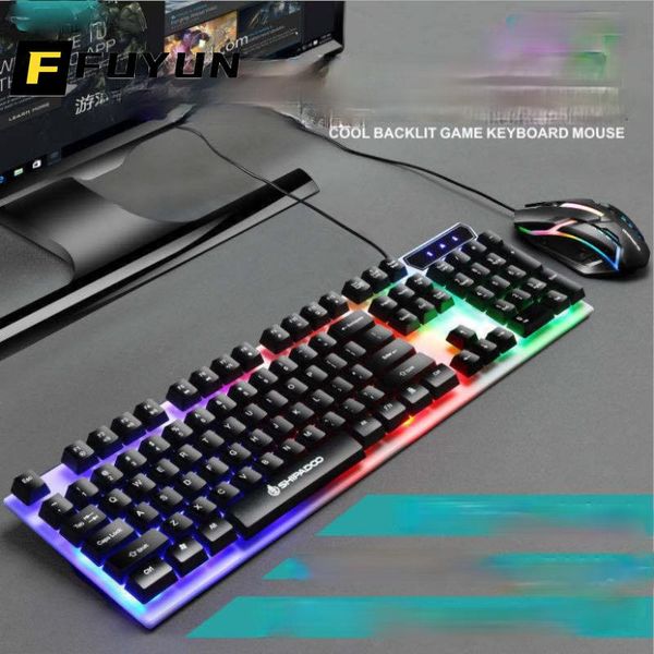 keyboard mouse combos fuyun led backlit for pc gaming combo usb wired luminous keybord gamer kit waterproof multimedia u175
keyboard mouse combos fuyun led backlit for pc gaming combo usb wired luminous keybord gamer kit waterproof multimedia u175