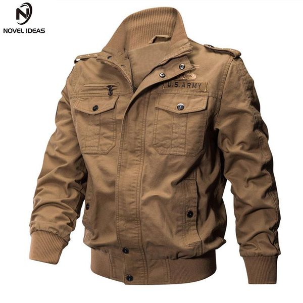 men's jackets novel ideas man winter military bomber jacket and coat for army tactical windbreakers jaqueta masculino, Black;brown
men's jackets novel ideas man winter military bomber jacket and coat for army tactical windbreakers jaqueta masculino, Black;brown