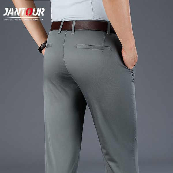 men's straight-fit casual pants spring business straight stretch light grey khaki black trousers male size 42
men's straight-fit casual pants spring business straight stretch light grey khaki black trousers male size 42