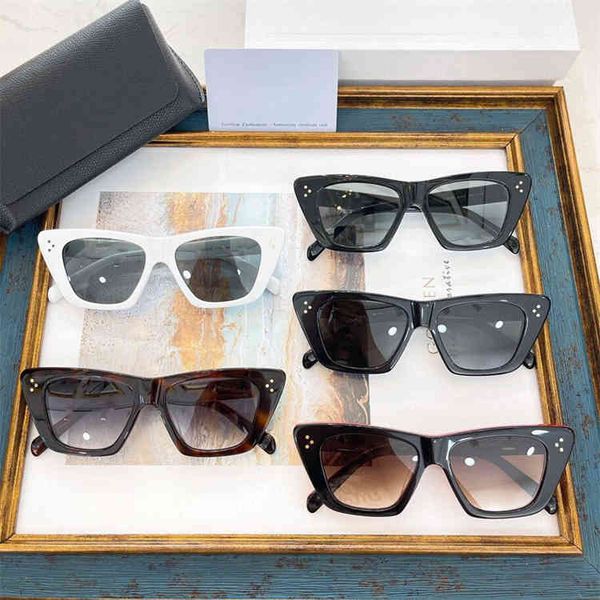 2022 factory wholesale fashion street cat's eye sunglasses star ins same sunglasses 4s187, White;black
2022 factory wholesale fashion street cat's eye sunglasses star ins same sunglasses 4s187, White;black