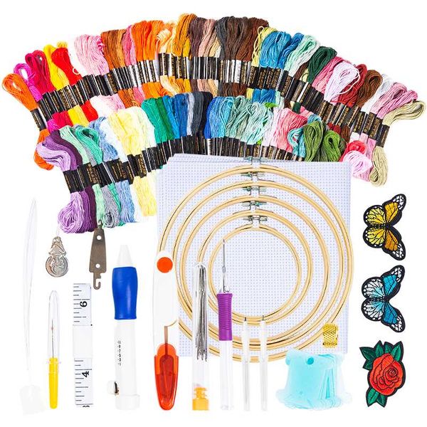 other arts and crafts embroidery kit punch needle patterns tool pen threads for sewing knitting diy
other arts and crafts embroidery kit punch needle patterns tool pen threads for sewing knitting diy