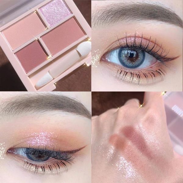 eye shadow 4 color pearly eyeshadow palette shiny earth matte waterproof long-lasting makeup woman cosmetic tslm1
eye shadow 4 color pearly eyeshadow palette shiny earth matte waterproof long-lasting makeup woman cosmetic tslm1