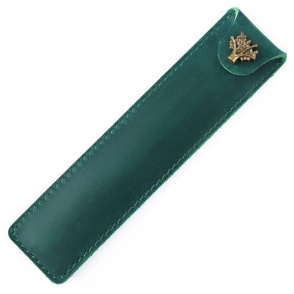 pencil bags au42 -genuine leather pen pouch holder single bag case with snap button for rollerball fountain ballpoint pen-green
pencil bags au42 -genuine leather pen pouch holder single bag case with snap button for rollerball fountain ballpoint pen-green