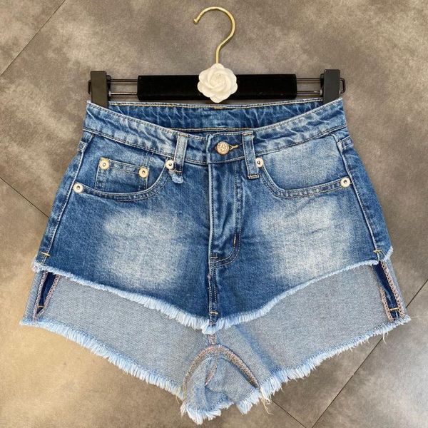 women's jeans zcsmll two-color stitching edge fake two pcs women shorts european and american design denim tide 2021 summer, Blue
women's jeans zcsmll two-color stitching edge fake two pcs women shorts european and american design denim tide 2021 summer, Blue