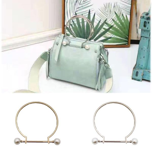 bag parts & accessories 1pc handbag handle imitate pearl replacement for diy shoulder bags accessory classic fashion making metal, Black
bag parts & accessories 1pc handbag handle imitate pearl replacement for diy shoulder bags accessory classic fashion making metal, Black