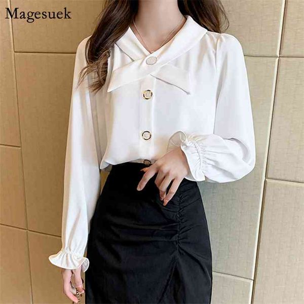 autumn shirt women v neck chiffon blouse blusas flared sleeves white office female shirts clothes with button 10574 210512
autumn shirt women v neck chiffon blouse blusas flared sleeves white office female shirts clothes with button 10574 210512
