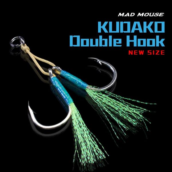 double slow jigging assist hooks 5-0 7-0 stainless steel hook deep sea fishing luminous
double slow jigging assist hooks 5-0 7-0 stainless steel hook deep sea fishing luminous