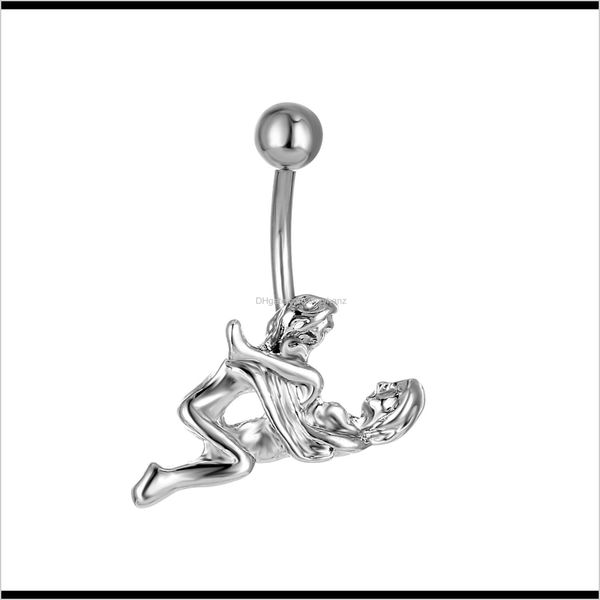 & bell rings drop delivery 2021 d0197 (1 color) sier color navel button ring piercing body jewlery 1dot6*20cm belly jewelry ixdln, Silver
& bell rings drop delivery 2021 d0197 (1 color) sier color navel button ring piercing body jewlery 1dot6*20cm belly jewelry ixdln, Silver