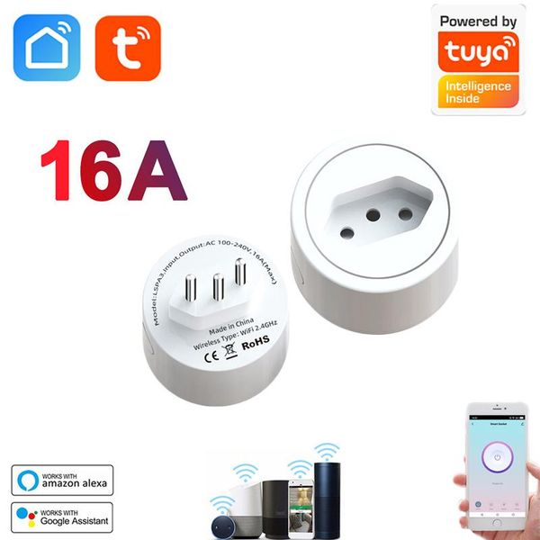 smart power plugs tuya 16a brazil standard wifi plug with monitor life app socket voice control work for google home alexa
smart power plugs tuya 16a brazil standard wifi plug with monitor life app socket voice control work for google home alexa