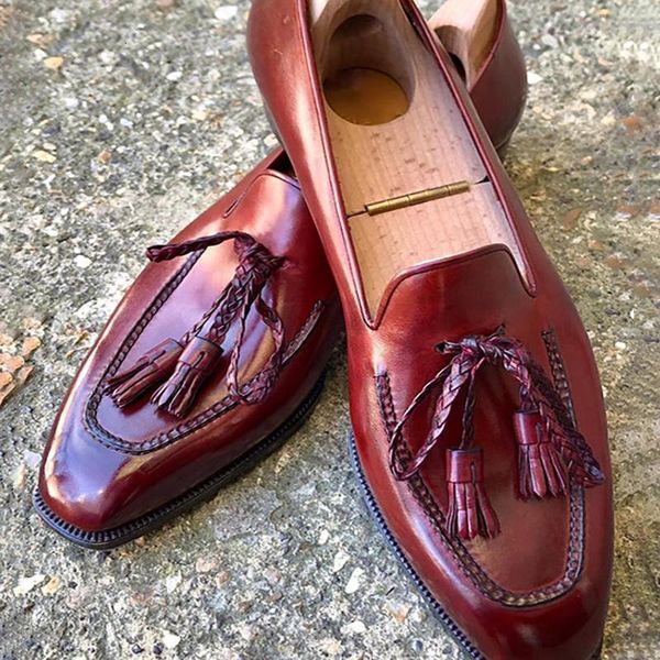 dress shoes new men's tassel lace-up leather shoes fashion red banquet casual hg343 7idt, Black
dress shoes new men's tassel lace-up leather shoes fashion red banquet casual hg343 7idt, Black