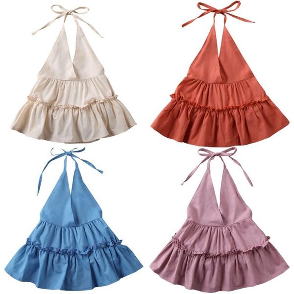 girl's dresses summer baby girls pure color dress infant casual sleeveless loose fit plain short with adjustable bandage, Red;yellow
girl's dresses summer baby girls pure color dress infant casual sleeveless loose fit plain short with adjustable bandage, Red;yellow