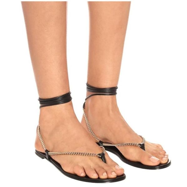 women sandals flip flops 2021 summer chain round toes flat shoes woman bohemian ladies vacation beach sandales femme, Black
women sandals flip flops 2021 summer chain round toes flat shoes woman bohemian ladies vacation beach sandales femme, Black