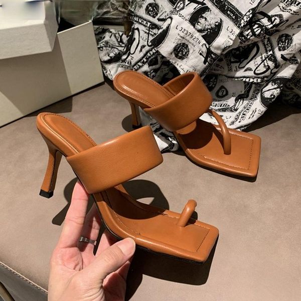 luxury designers women sandals slip on slippers high heel thin spool heels flip flops square toe leather slides party shoes sandal fashion s, Black
luxury designers women sandals slip on slippers high heel thin spool heels flip flops square toe leather slides party shoes sandal fashion s, Black