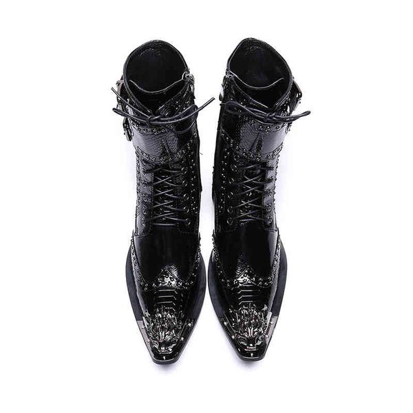 leather ankle black man boots handmade men's pointed iron toe motorcycle boots men zapatos de hombre military shoes
leather ankle black man boots handmade men's pointed iron toe motorcycle boots men zapatos de hombre military shoes