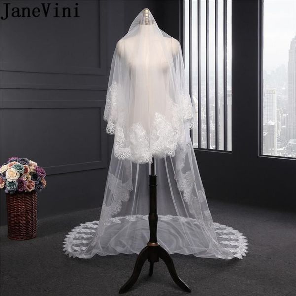 bridal veils janevini white two layers ivory wedding with combs cathedral long lace edge veil 3 meters tulle souple accessory, Black
bridal veils janevini white two layers ivory wedding with combs cathedral long lace edge veil 3 meters tulle souple accessory, Black