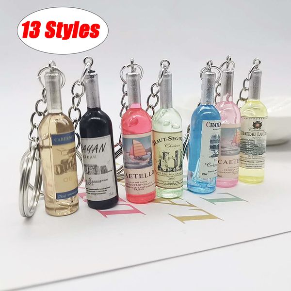 Cute Novelty Resin Beer Wine Bottle Keychain Assorted Color for Women Men Car Bag Keyring Pendant Accessions Wedding Party Gift
Cute Novelty Resin Beer Wine Bottle Keychain Assorted Color for Women Men Car Bag Keyring Pendant Accessions Wedding Party Gift