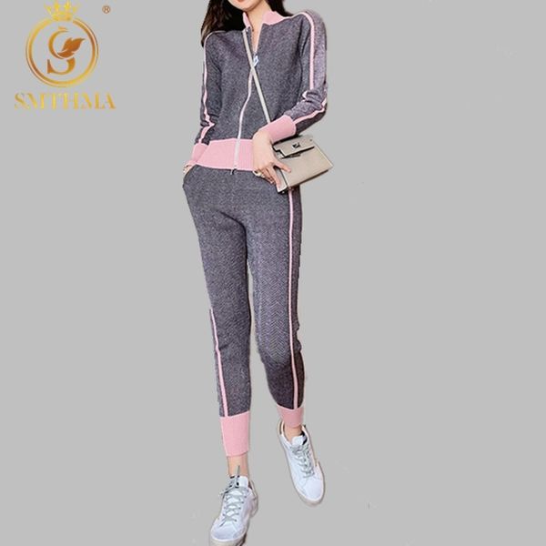 winter woman tracksuit geometric stripeturtleneck zipper knitted cardigans+women two piece pants sets 210520, White
winter woman tracksuit geometric stripeturtleneck zipper knitted cardigans+women two piece pants sets 210520, White