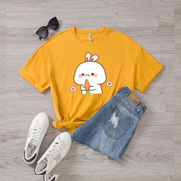 women's t-shirt candy colors kawaii clothes aesthetic t shirt women summer print cartoon fashion plus size clothing, White
women's t-shirt candy colors kawaii clothes aesthetic t shirt women summer print cartoon fashion plus size clothing, White