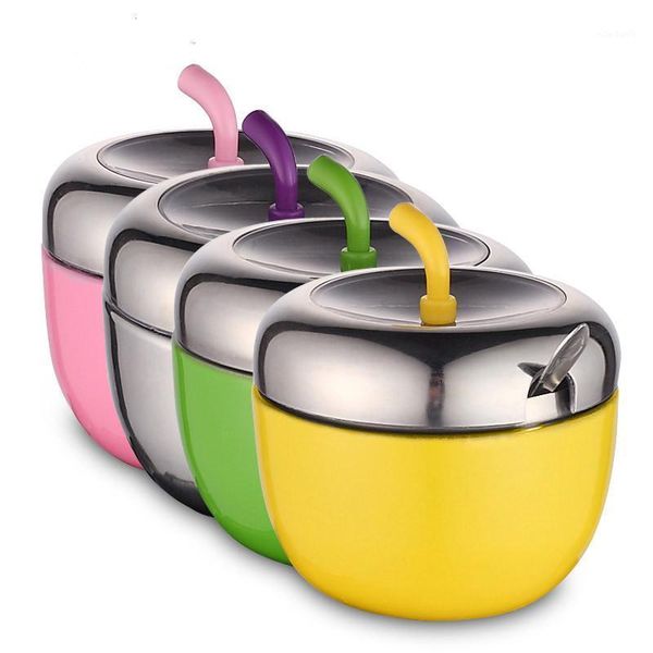 storage bottles & jars kitchen small items 304 stainless steel seasoning box jar apple creative salt sugar bottle
storage bottles & jars kitchen small items 304 stainless steel seasoning box jar apple creative salt sugar bottle