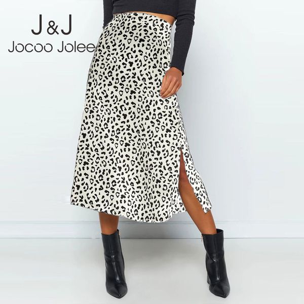 jocoo jolee women high waist zipper split midi skirt summer fashion leopard print chiffon skirts female slim a line dresses 210518, Black
jocoo jolee women high waist zipper split midi skirt summer fashion leopard print chiffon skirts female slim a line dresses 210518, Black