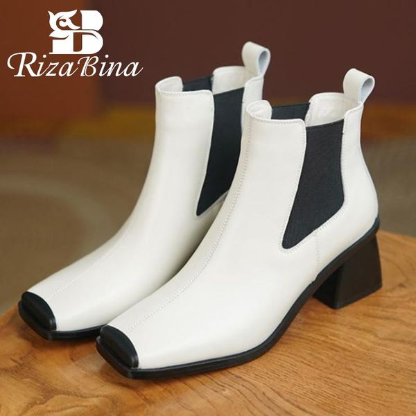 boots rizabina women genuine leather mix color fashion winter shoes for party ankle footwear size 34-40, Black
boots rizabina women genuine leather mix color fashion winter shoes for party ankle footwear size 34-40, Black