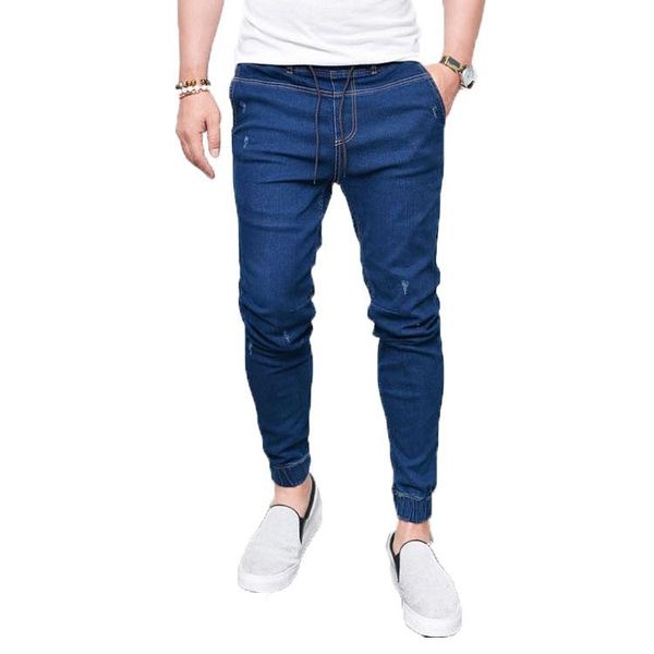 men's slim jeans fit pure color denim pants 2021 autumn cotton vintage wash hip hop trousers plus size, Blue
men's slim jeans fit pure color denim pants 2021 autumn cotton vintage wash hip hop trousers plus size, Blue