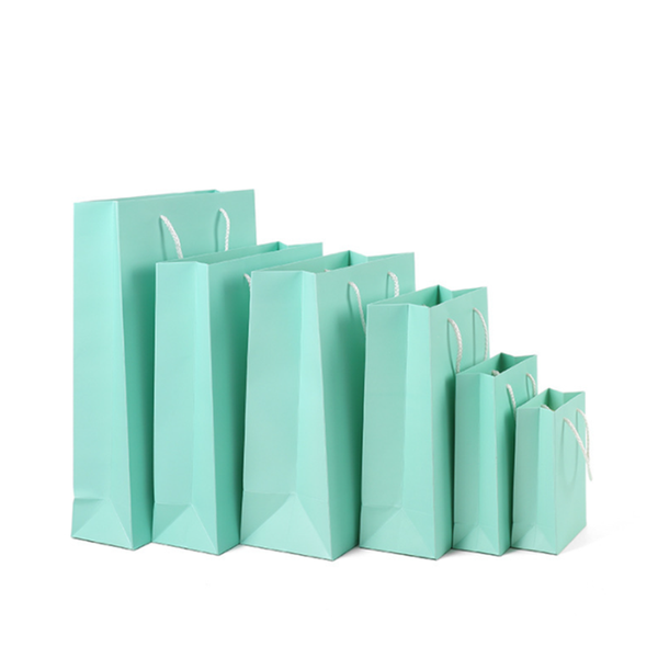 gift wrap 5 pcs/set tiffiny blue bag with handles craft package paper jewelry birthday decoration event party supply packing bags
gift wrap 5 pcs/set tiffiny blue bag with handles craft package paper jewelry birthday decoration event party supply packing bags